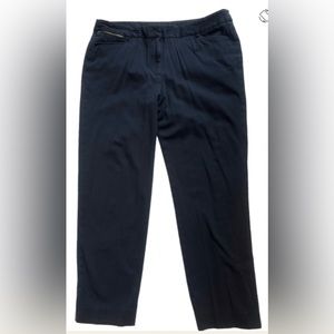 Jones New York Signature Woman sz 14W Pants Trousers black stretch, GUC